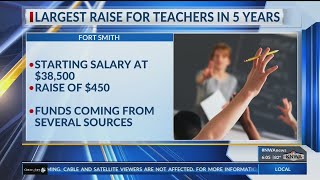 Fort Smith Teachers Get Pay Raise KNWA [upl. by Keifer729]