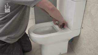 bathstore How to replace a toilet seat [upl. by Debby465]