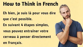 Comment penser en français Conseils faciles । How to think in French easy Tips । Learn French [upl. by Theurich615]