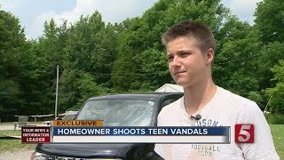 Homeowner Shoots Teen Mailbox Vandal [upl. by Conrado]