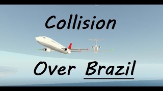 Deadly collision over the Amazon  GOL 1907 amp N600XL [upl. by Novonod594]