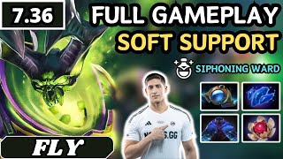 736  Fly PUGNA Soft Support Gameplay 21 ASSISTS  Dota 2 Full Match Gameplay [upl. by Gainor]