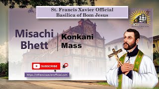 LIVE 7 AM Mass in Konkani  Basilica of Bom Jesus  Old Goa  Sunday 5 Dec 2021 [upl. by Busch]