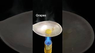 Red grapes vs hot spoon experiment experiements scienceexperiment scienceexpriment experimnent [upl. by Melvin830]