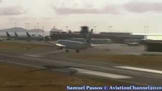 Transavia Bumpy Landing Runway 05 • B737800 [upl. by O'Donovan]