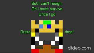 quotDo or Diequot by Cubical  Dream Manhunt Song Now for Dino SMP with Lyrics [upl. by Neve]