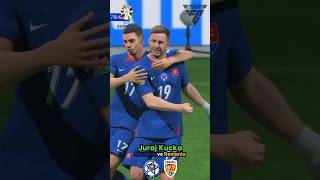 JURAJ KUCKA SCORES Slovakia vs Romania [upl. by Tugman]