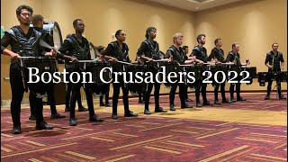 Boston Crusaders Drumline 2022  Finals Lot [upl. by Ysiad]