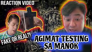 AGIMAT TESTING SA MANOK PART 2  REACTION VIDEO  ISAMATAC INATAC  MEDALYON  KUMANDER BANTUGAN [upl. by Berthold]