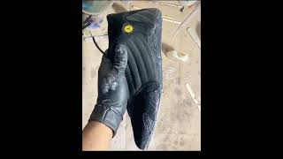 How to reglue sneakers the easy way 🤙🏽reglue a pair of Air Jordan 14s learn how to do a full reglue [upl. by Gore584]