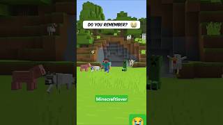 Do you remember shorts ytshorts minecraft [upl. by Ettenay]