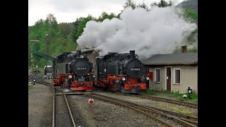 Lößnitzgrundbahn  Einsatz am Fichtelberg  Teil 1 [upl. by Etnomed]