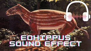 Eohippus sound effect  Eohippus sound Prehistoric animals sounds [upl. by Cristine]