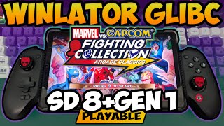 WINLATOR  Marvel vs Capcom Fighting Collection  SD 8 Gen 1  Y700 2023  WINLATOR V713 GLIBC [upl. by Gram]