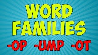 Workout With The Word Families 6  Word Family Song  Jack Hartmann [upl. by Maxey941]