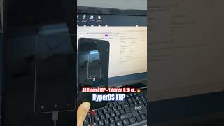 Redmi Note 11 FRP HyperOS bypass 10 seconds frpbypass frpbypasstool [upl. by Elleinaj]