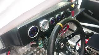 Lancia Delta Integrale Rally sound and interior view MKF Cars [upl. by Llerrem]