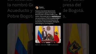 Galán asegurando la continuidad del robo a los recursos de Bogotá bogota colombia galán noticias [upl. by Areip]