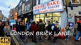 London Brick Lane 4K  Walk Around [upl. by Javler159]