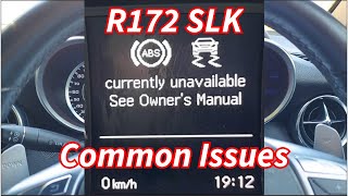 SLK55 AMG 55 V8 R172  Common Issues [upl. by Hester]