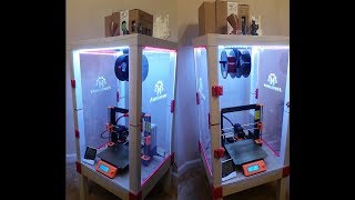 Original Prusa i3 mk3  IKEA RACK enclosure 1Building [upl. by Myk]