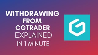 How To Withdraw Money From CGTrader In 2024 [upl. by Hendrickson]