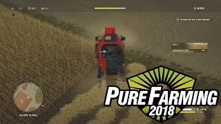 Pure Farming 2018  Gameplay 01  PS4 Pro [upl. by Chatterjee]