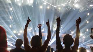 Odesza at Red Rocks 2018 performing their single Late Night [upl. by Eugenio]