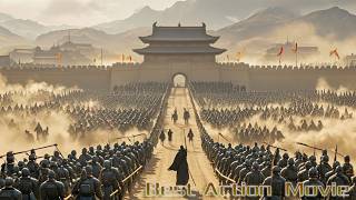 War Movie The useless emperor is secretly a kung fu master defeating 400000 rebels kungfu [upl. by Itsym]