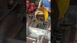 Changing hydraulic oil [upl. by Yrrot]