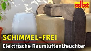 Schimmelfrei mit elektrischen Raumluftentfeuchtern [upl. by Trinatte]