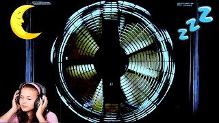 Awesome Window Fan Noise for Sleeping With Black Screen [upl. by Annaillil]