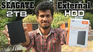 Rs499 Seagate 2TB External Hard Drive  HDD Unboxing  Review  Dekh Review HindiUrdu [upl. by Arakihc]