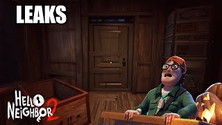 Hello Neighbor 2 Update Gameplay Leaks [upl. by Orimar]