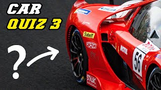 CAR QUIZ nr 3  Guess the Supercar Track Sound and Racecar [upl. by Jeffrey759]