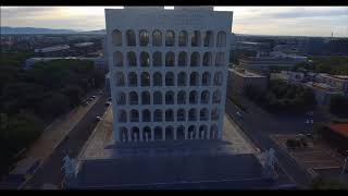 Quartiere Eur visto dal drone [upl. by Hemingway]