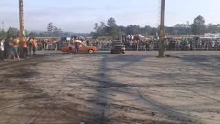 Radical show burnout  perseguiçao 3 carros  Parelheiros car show [upl. by Lamori]