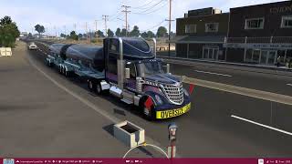 American Truck Simulator  Petróleo Crudo 36 t  Elko NV a Ely NV [upl. by Heinrich273]