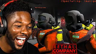 RDC FIRST TIME PLAYING LETHAL COMPANY [upl. by Comstock]