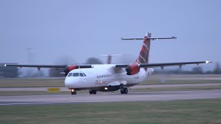 Loganair ATR 72600 Scotlands Airline [upl. by Aunson249]