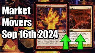 MTG Market Movers  Sep 16th 2024  Modern Comebacks For These Playable Cards Burning Inquiry [upl. by Aiello922]