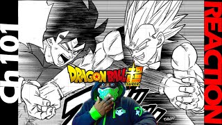 Face Off  Dragon Ball Super  Chapter 101 quotCarmine and Soldier 15quot REACTION [upl. by Ebehp]