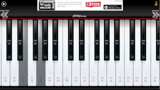 Windows 81 Piano 8 app review learn to play the piano on your pc [upl. by Sivatco]