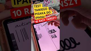 Test taniego pisaka do iPada z action ivoadventures testujemy ipad applepencil test action [upl. by Yenaled]