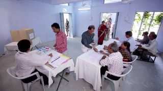 SETTING UP EVM IN POLLING STATION [upl. by Roanne]