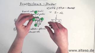 Komplexchemie Teil 2  Struktur der Komplexe [upl. by Esor]