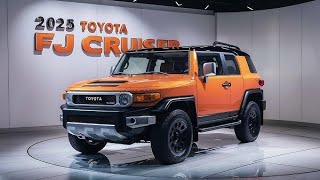 2025 Toyota FJ Cruiser Review Specs Features and Performance [upl. by Nosreh]