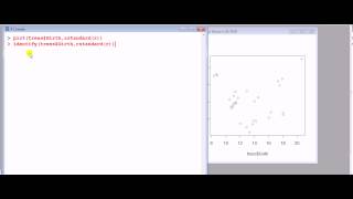 Statistics with R Example of outlier and leverage analysis part 2 of 3 [upl. by Anyotal]