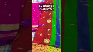 😘😘 shorts paithanisaree puresilk SL collection 😀 viral yt shorts [upl. by Ariamoy]