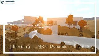 Bloxburg  300K Dynamic Fall house [upl. by Most793]